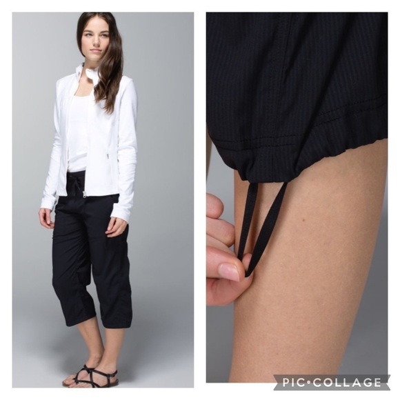 Lululemon Studio Crop Black - Picture 2 of 6